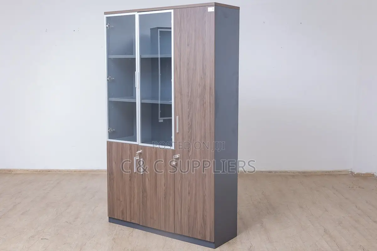 3-Doors Wooden Imported File Cabinet.