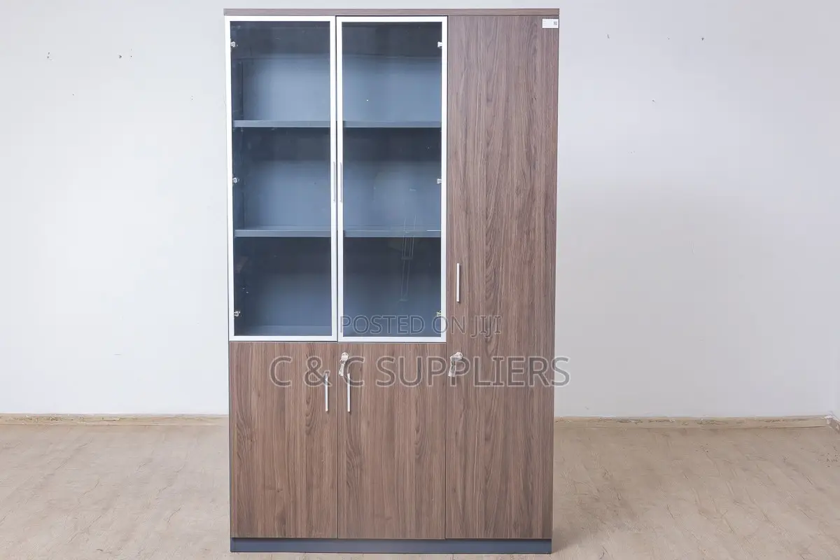3-Doors Wooden Imported File Cabinet.