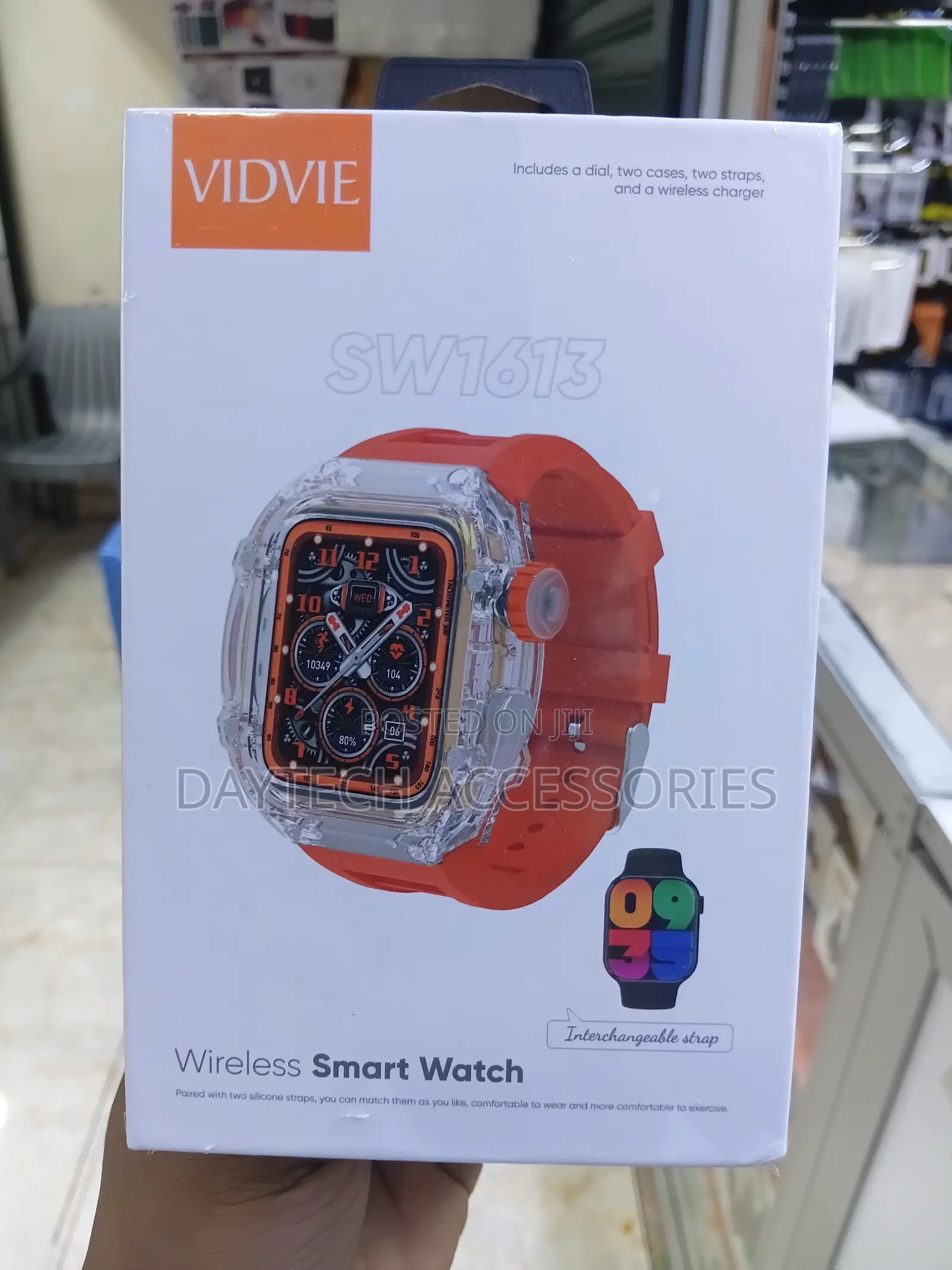 SW1613 VIDVIE Wireless Smart Watch - Orange