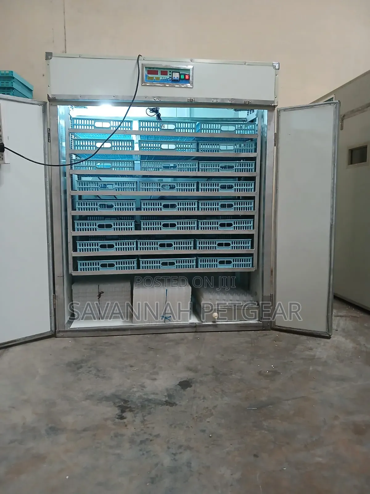 Large Commercial Multi-Stage Automatic Egg Incubator - 2112 Eggs