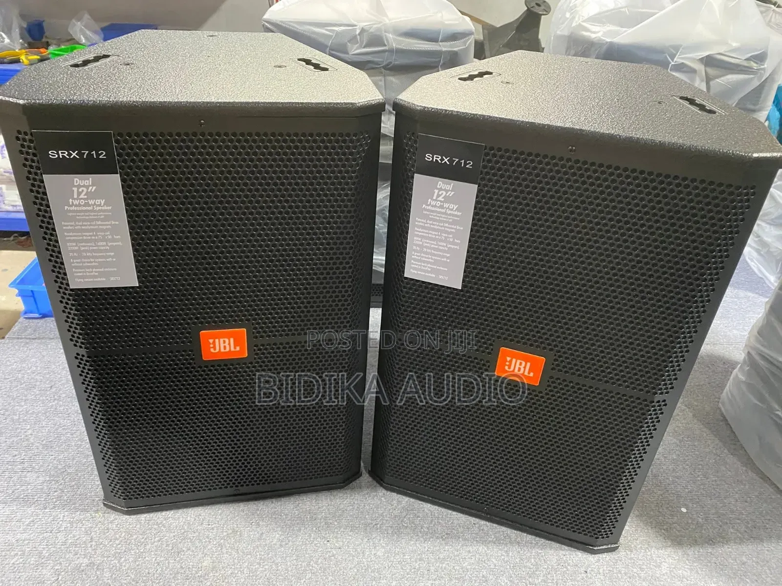 JBL SRX712M 12" Two-Way Professional Stage Monitors