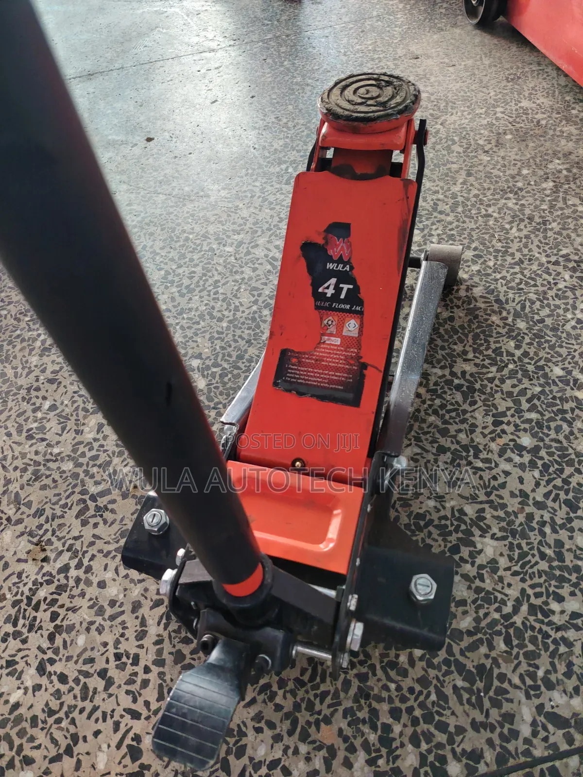 Garage and Auto Service Use Heavy Commercial 4tns Trolley Jack Machine