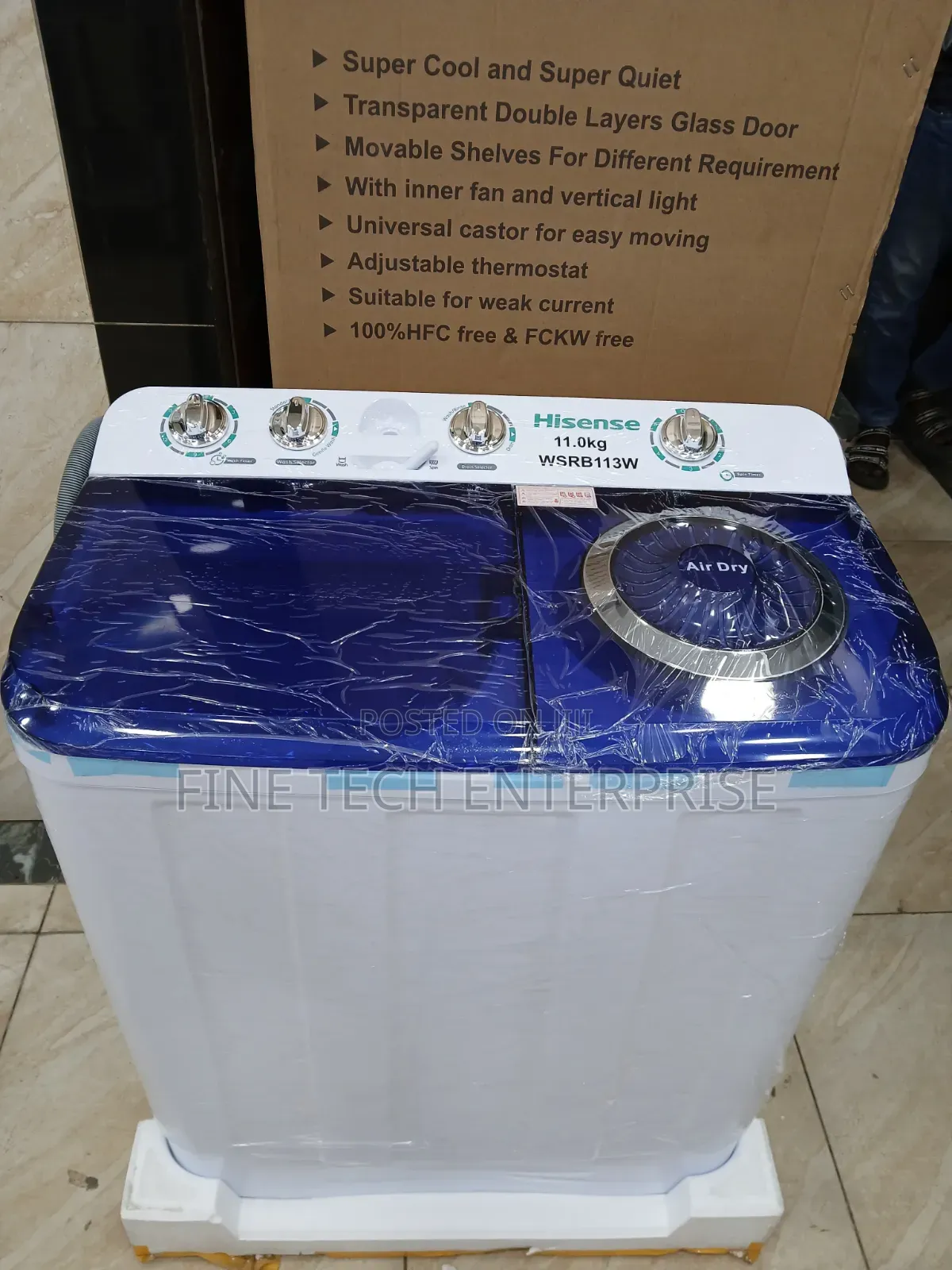 Hisense Washing Machine Twin Tub 11 Kg