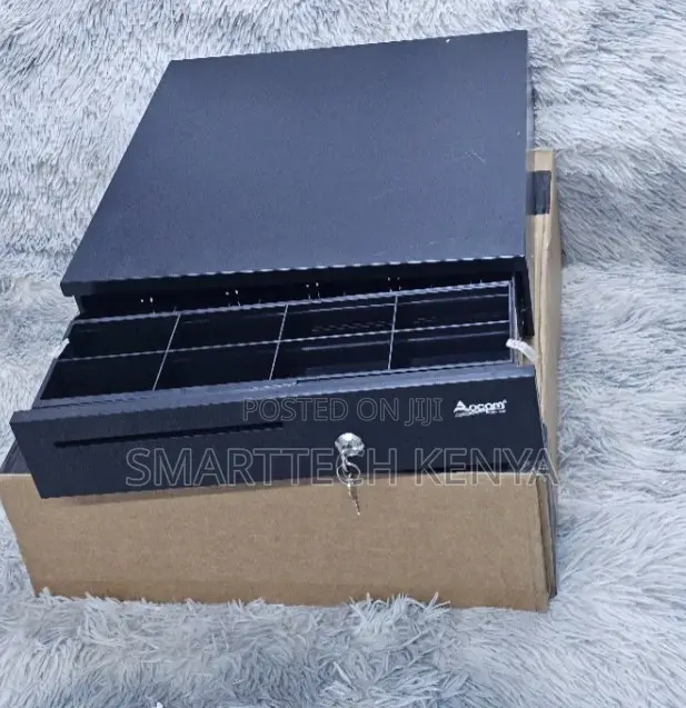 POS Cash Drawer Box 4 Bill 5 Coin Tray