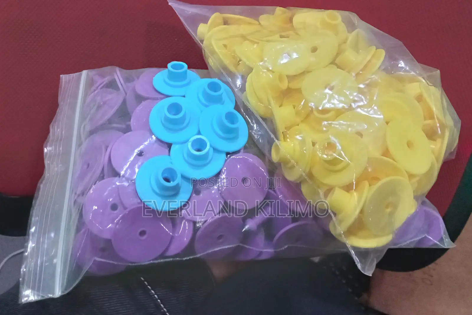 Universal Round Ear Tags for Pigs/Goats and Sheeps - Numbered