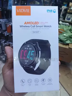 The Vidvie SW1617 Wireless Call Smartwatch.