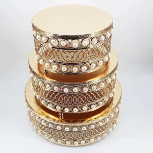 3pcs Iron Top Cake Stand *Sizes: 25/30/35cm*