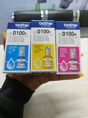 Brother Bt-D100 Y,c,m Ink for Brother DCP-T530 Printer