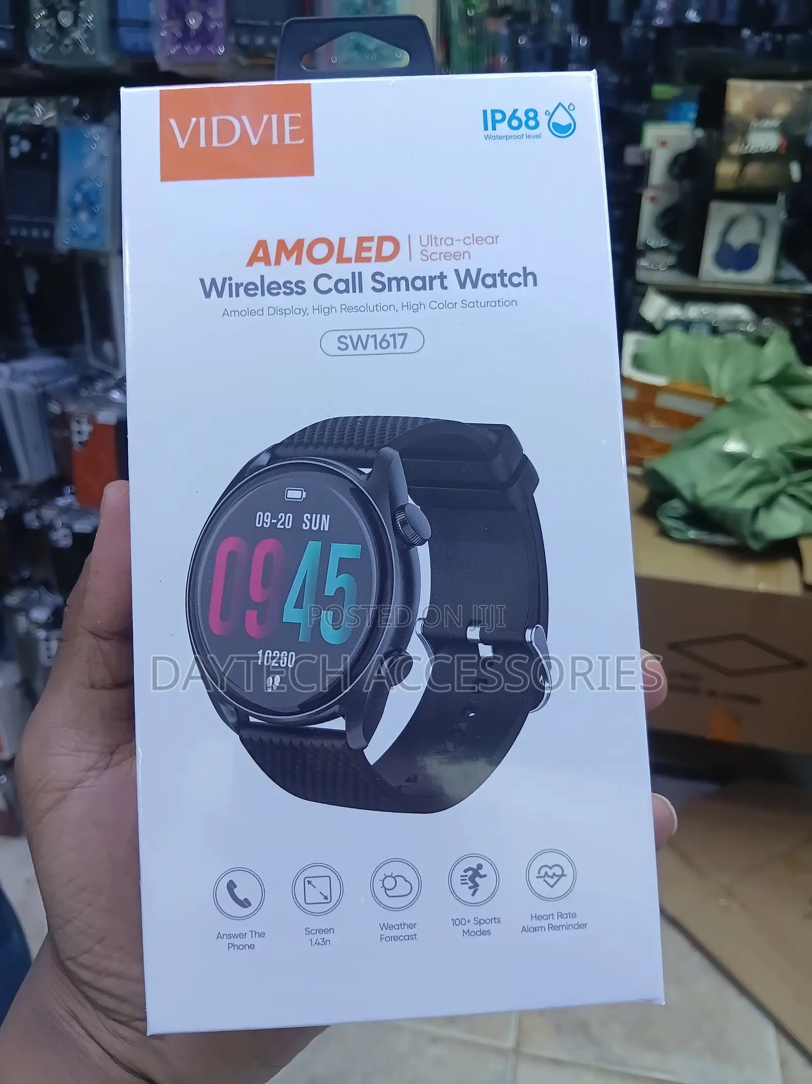 VIDVIE SW167 1.43′′ AMOLED Ultra-Clear SmartWatch Wireless Calling