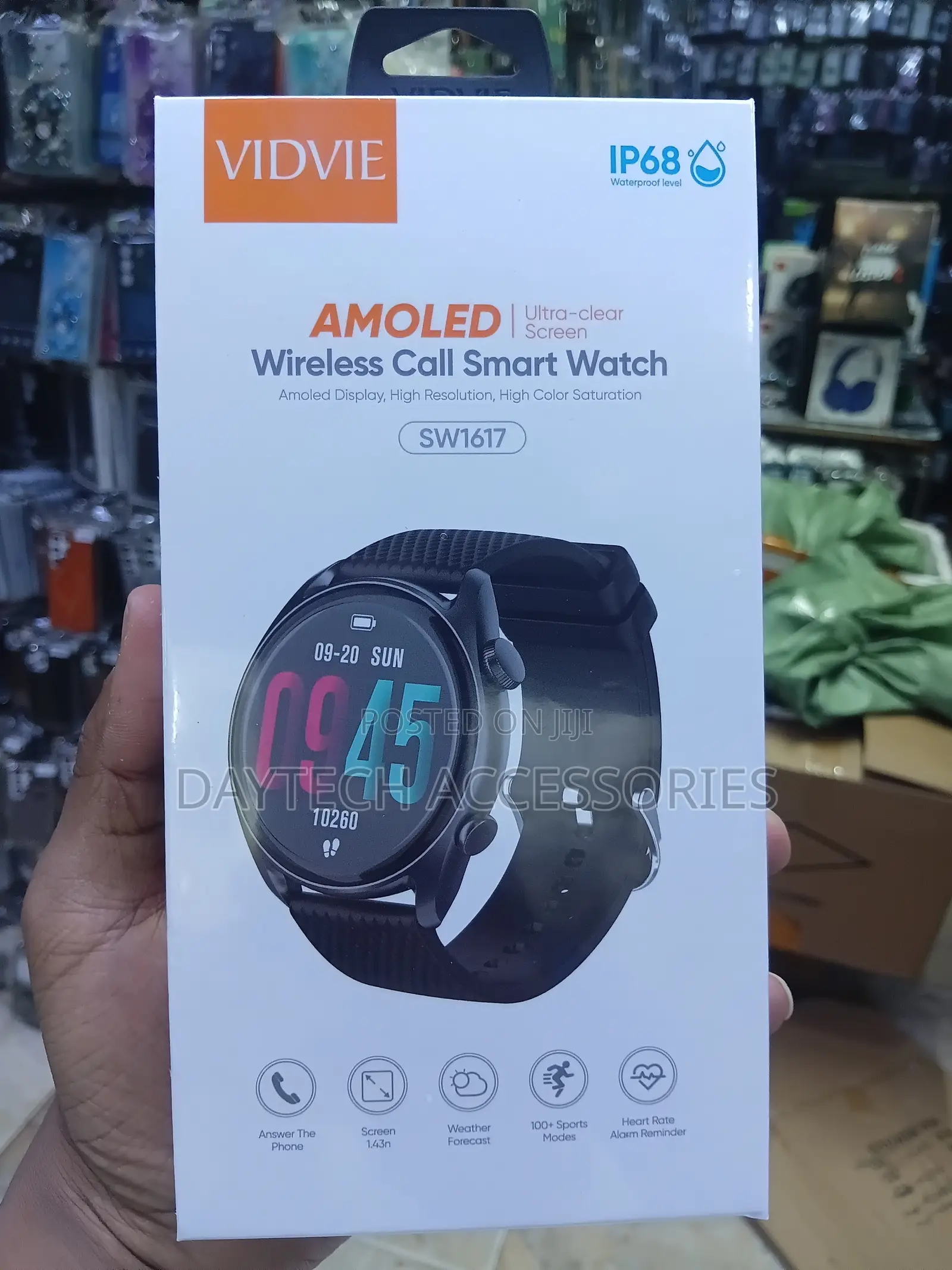 VIDVIE SW167 1.43′′ AMOLED Ultra-Clear SmartWatch Wireless Calling