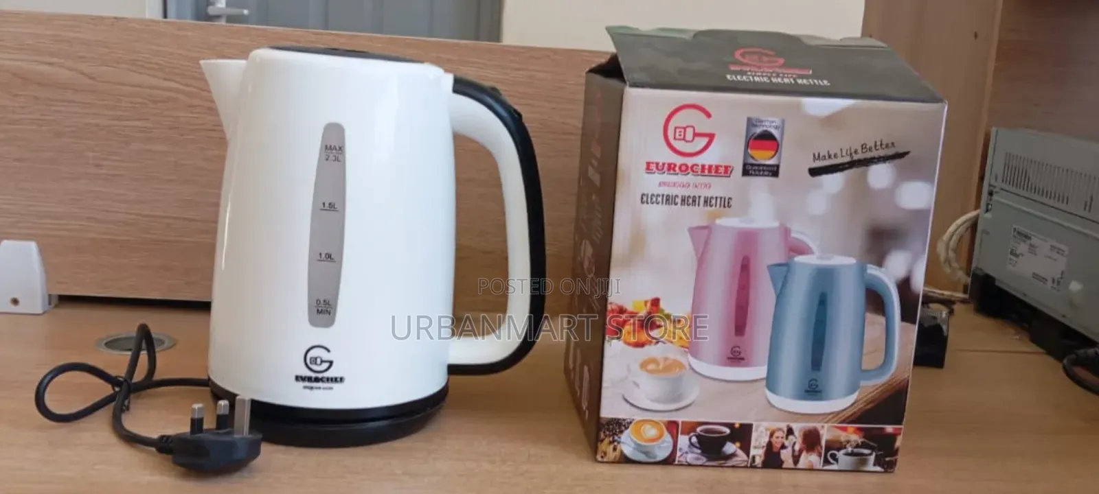 Eurochef Electric Kettle ECK06 – Fast Boiling