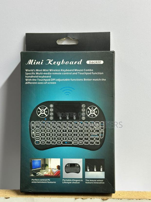 Backlit Wireless Mini Keyboard