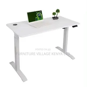 Standing Desk; White 1.4 M Electric Adjustable Standing Desk