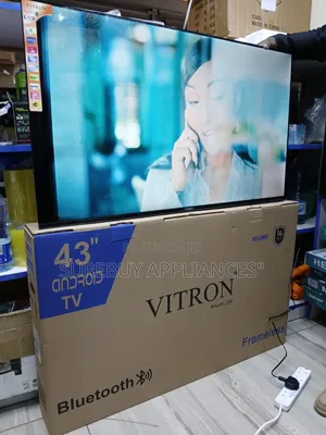 Vitrn Smart Android 43 Inches Frameless