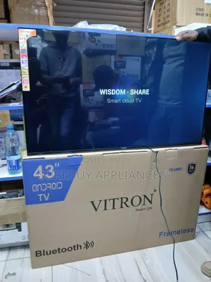 Vitrn Smart Android 43 Inches Frameless