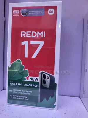 New Xiaomi Redmi 17 256 GB Red