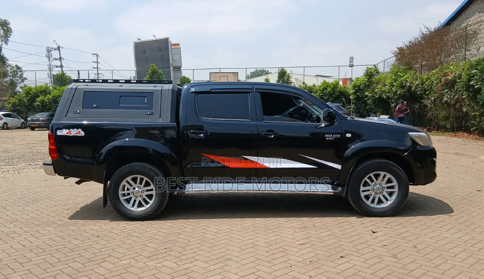 Toyota Hilux 3.0 D-4D 4x4 2012 Black