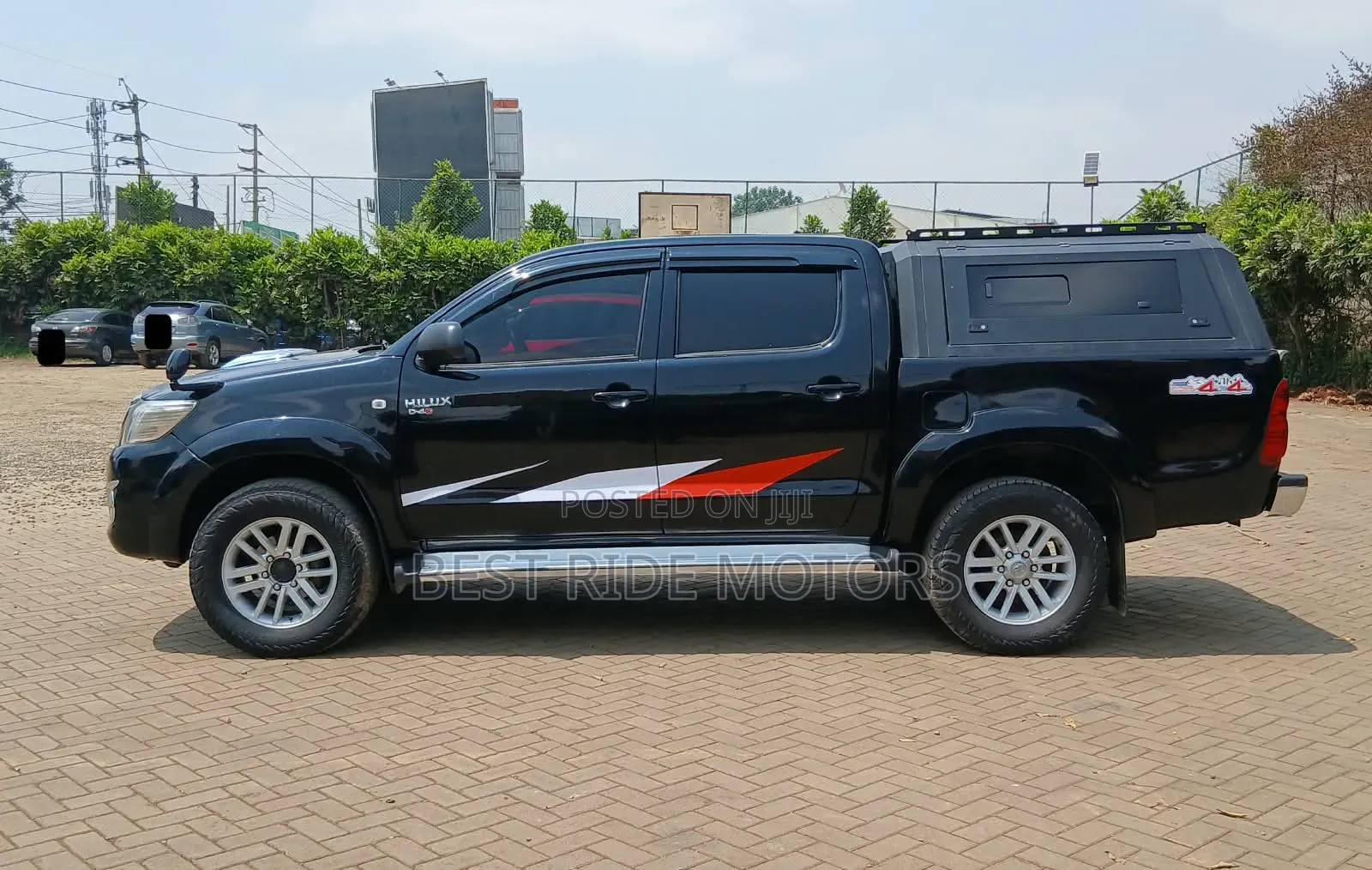 Toyota Hilux 3.0 D-4D 4x4 2012 Black