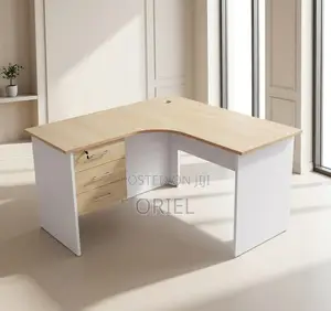 Office Desk : 140CM Curve Study Desk