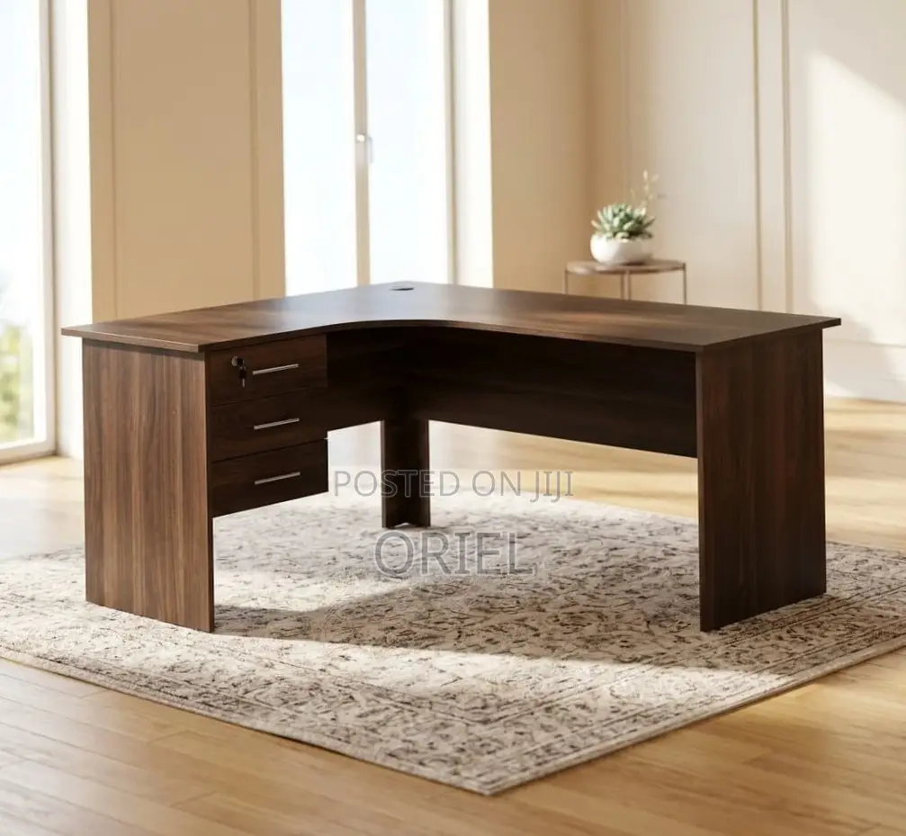 Office Desk : 140CM Curve Study Desk