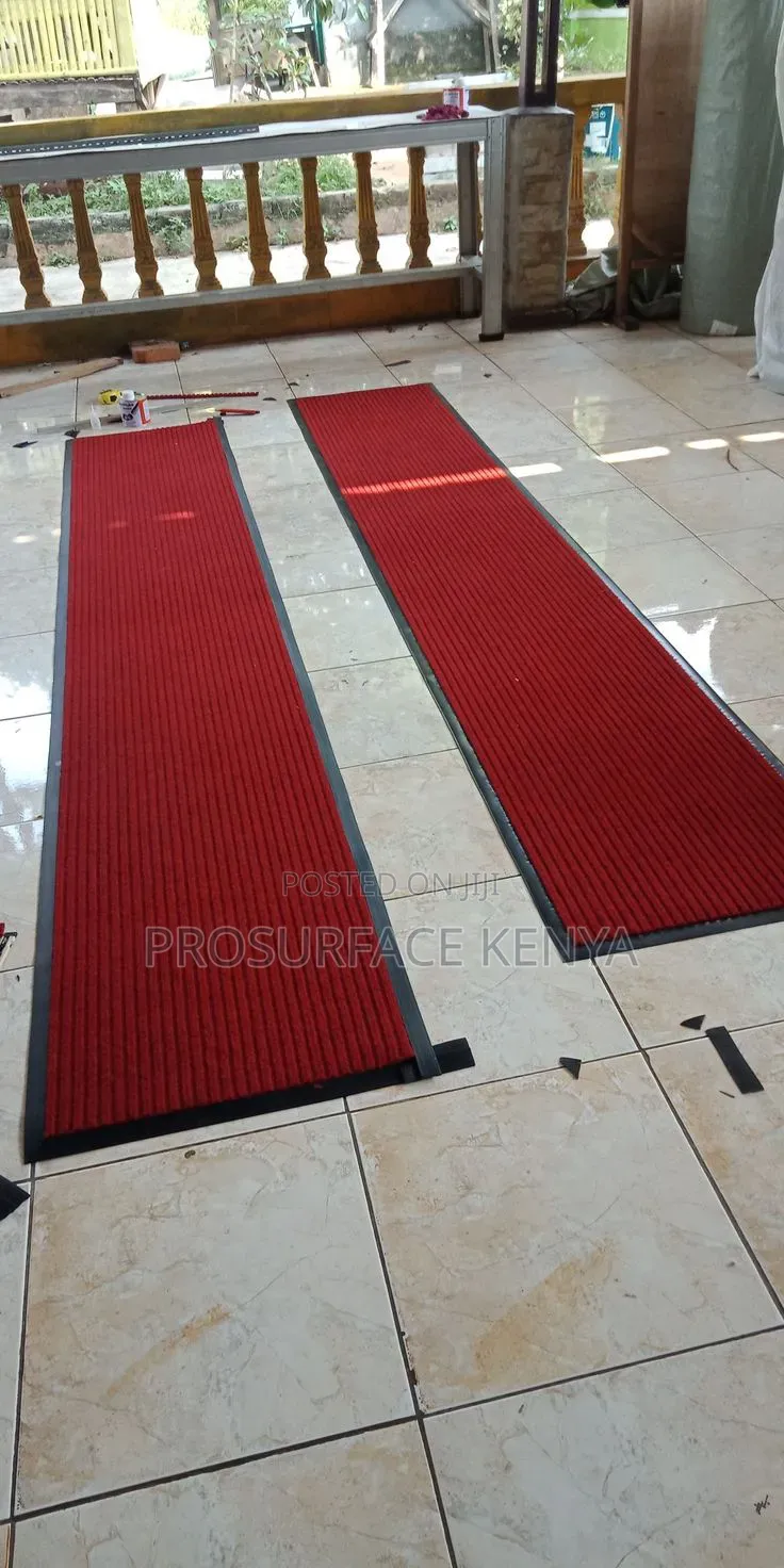 QUALITY RIBBED DOOR MAT – 80×120cm at KSh 2,999