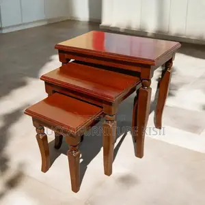 Coffee Table; 3-Set Nesting Coffee Tables