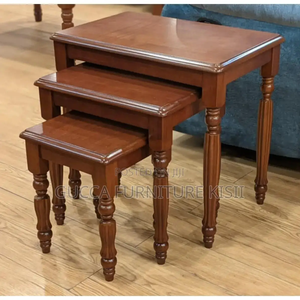 Coffee Table; 3-Set Nesting Coffee Tables