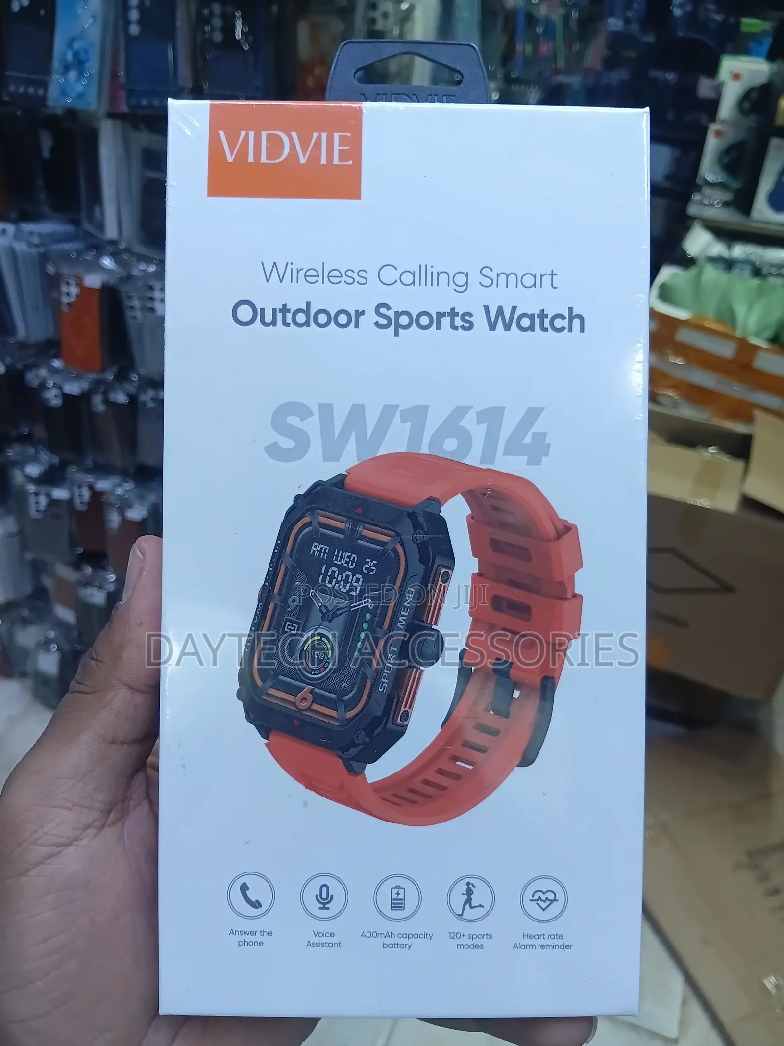 The Vidvie SW1614 Wireless Calling Smart Outdoor Sports Watch.