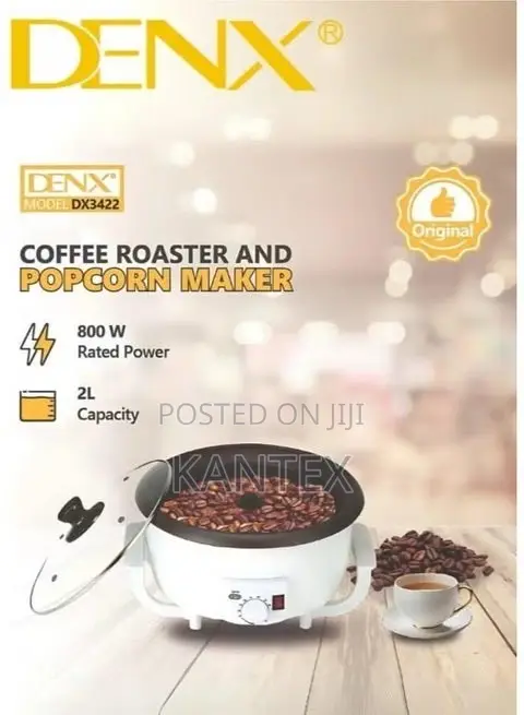 Denx DX3422 Coffee Roaster and Popcorn Maker