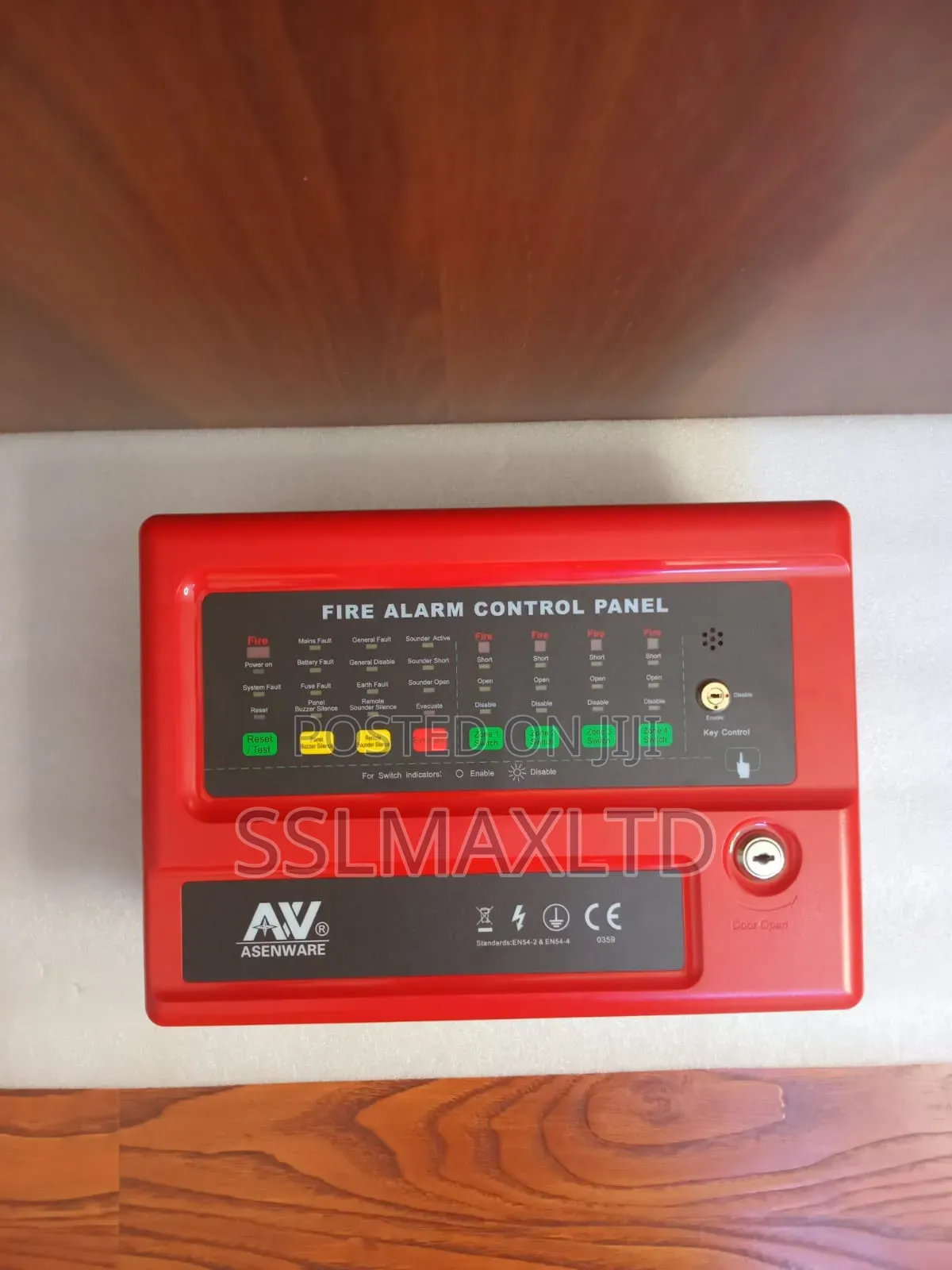 8 Zone Fire Alarm Panel