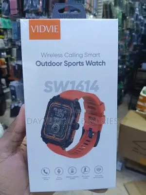 Vidvie SW1614 Rugged Wireless Calling Smart Outdoor Sports Watch.