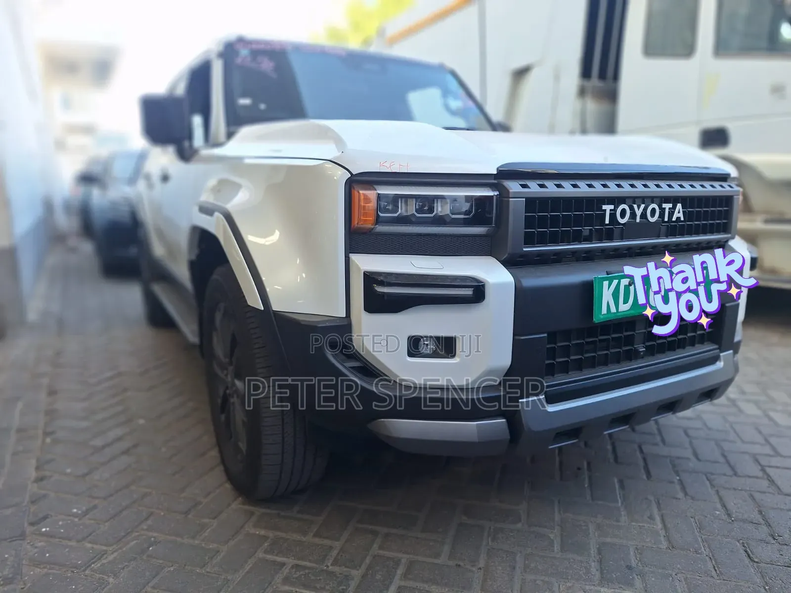 Toyota Land Cruiser 2025 White