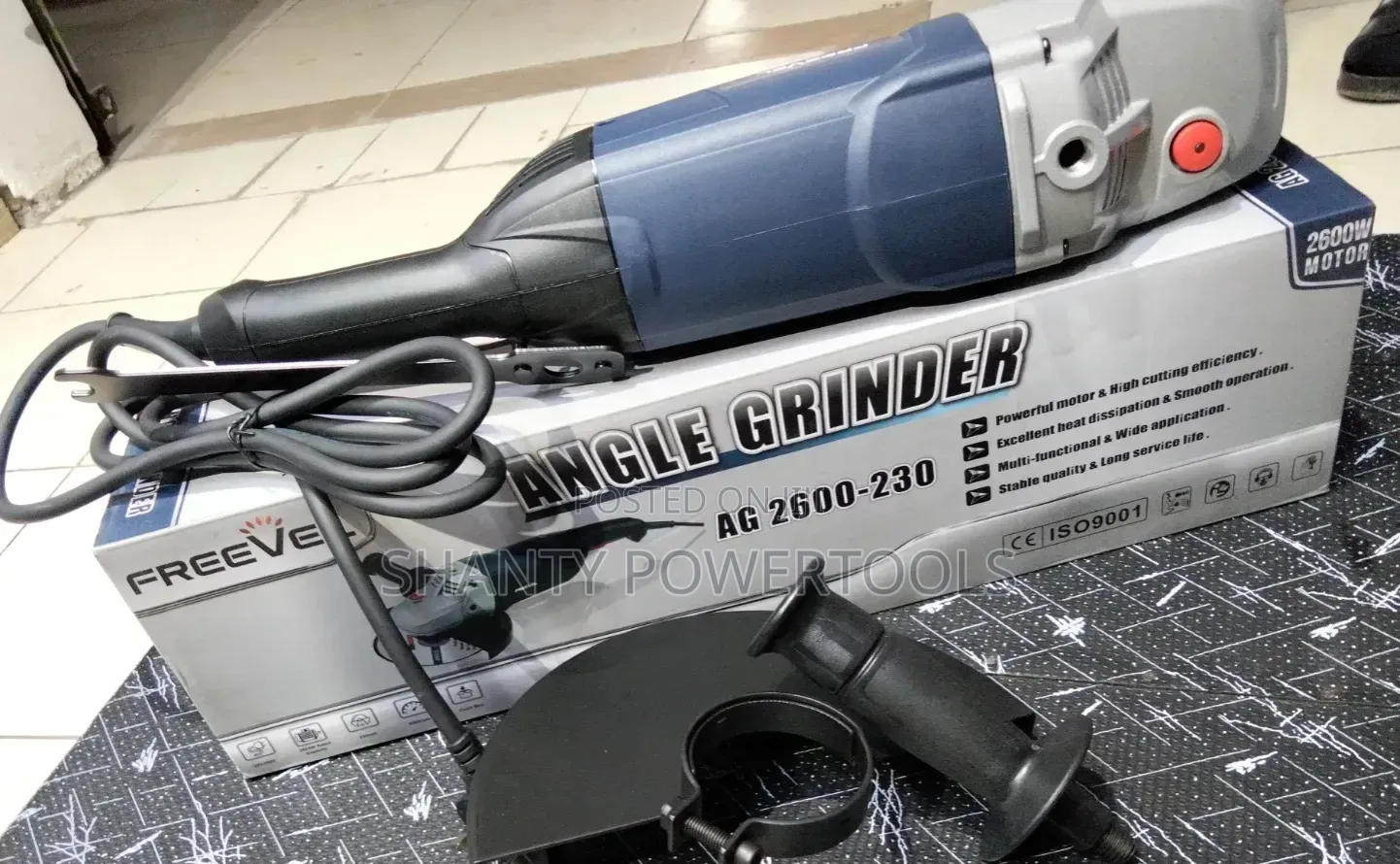 Grinder 9" Freevel 2600w