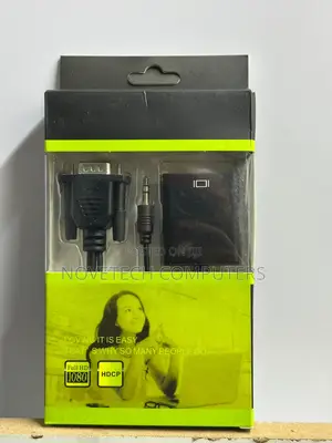 VGA to HDMI Converter Adapter Cable With Audio Output
