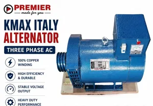 KMAX Italy 3 Phase Alternator (15hp, 25hp, and 30hp)