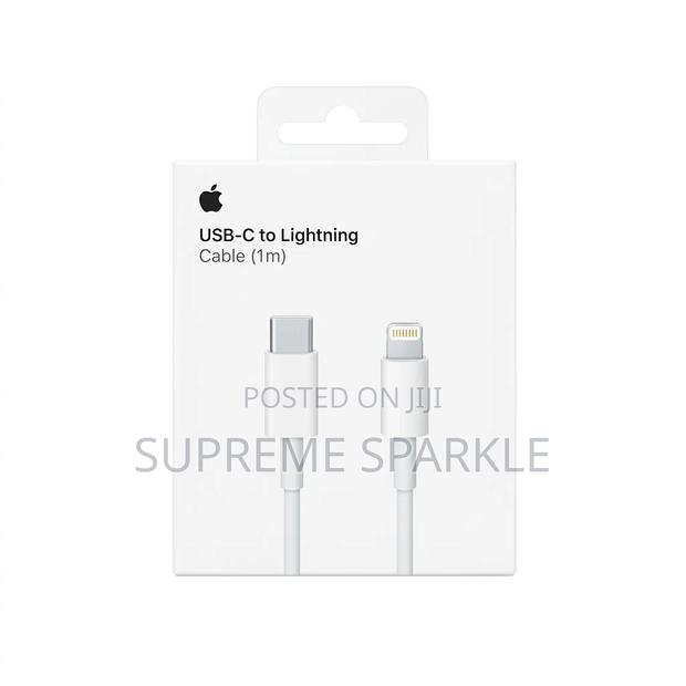 Lightning to USB-C Fast Charger Cable Apple iPhone iPad 1m