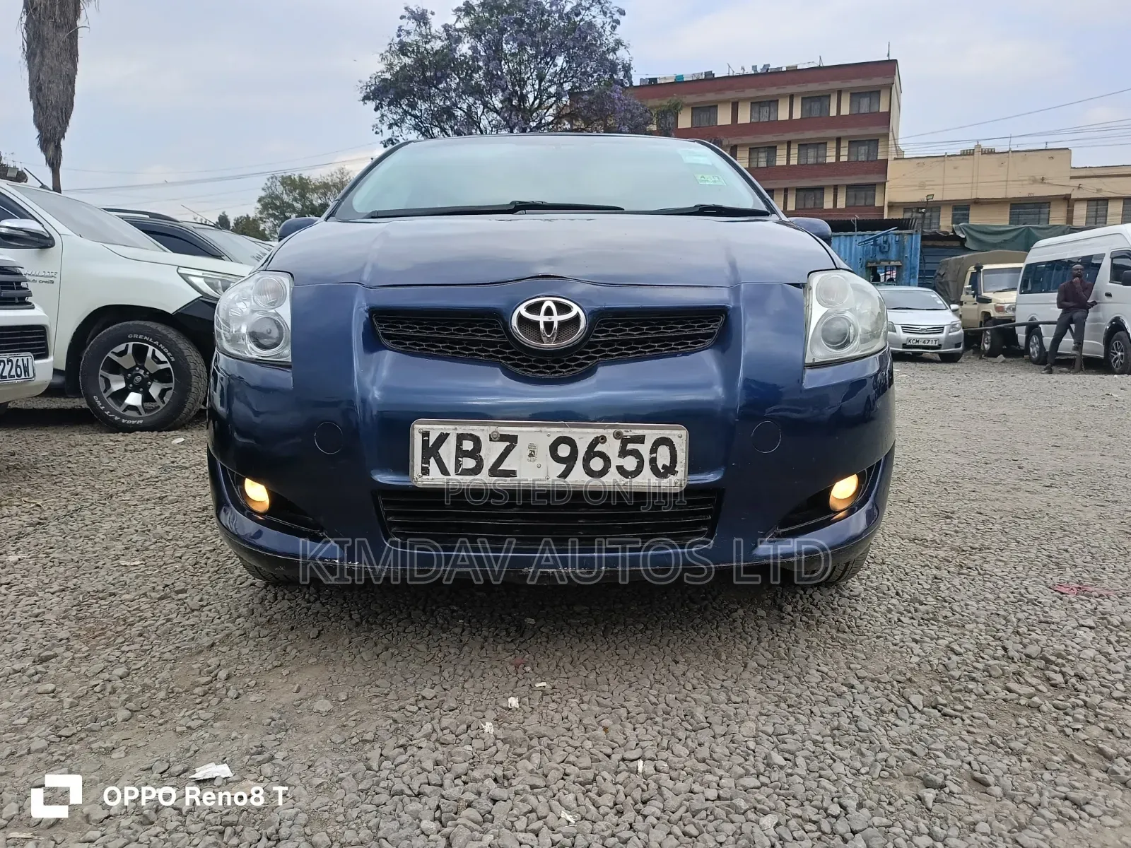 Toyota Auris 2008 Blue