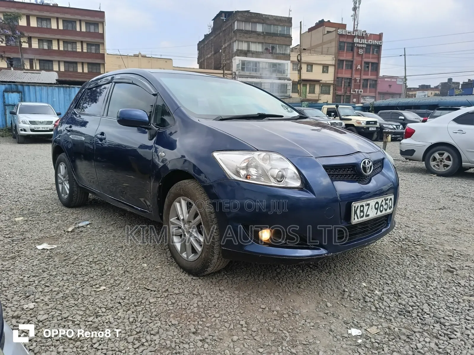 Toyota Auris 2008 Blue