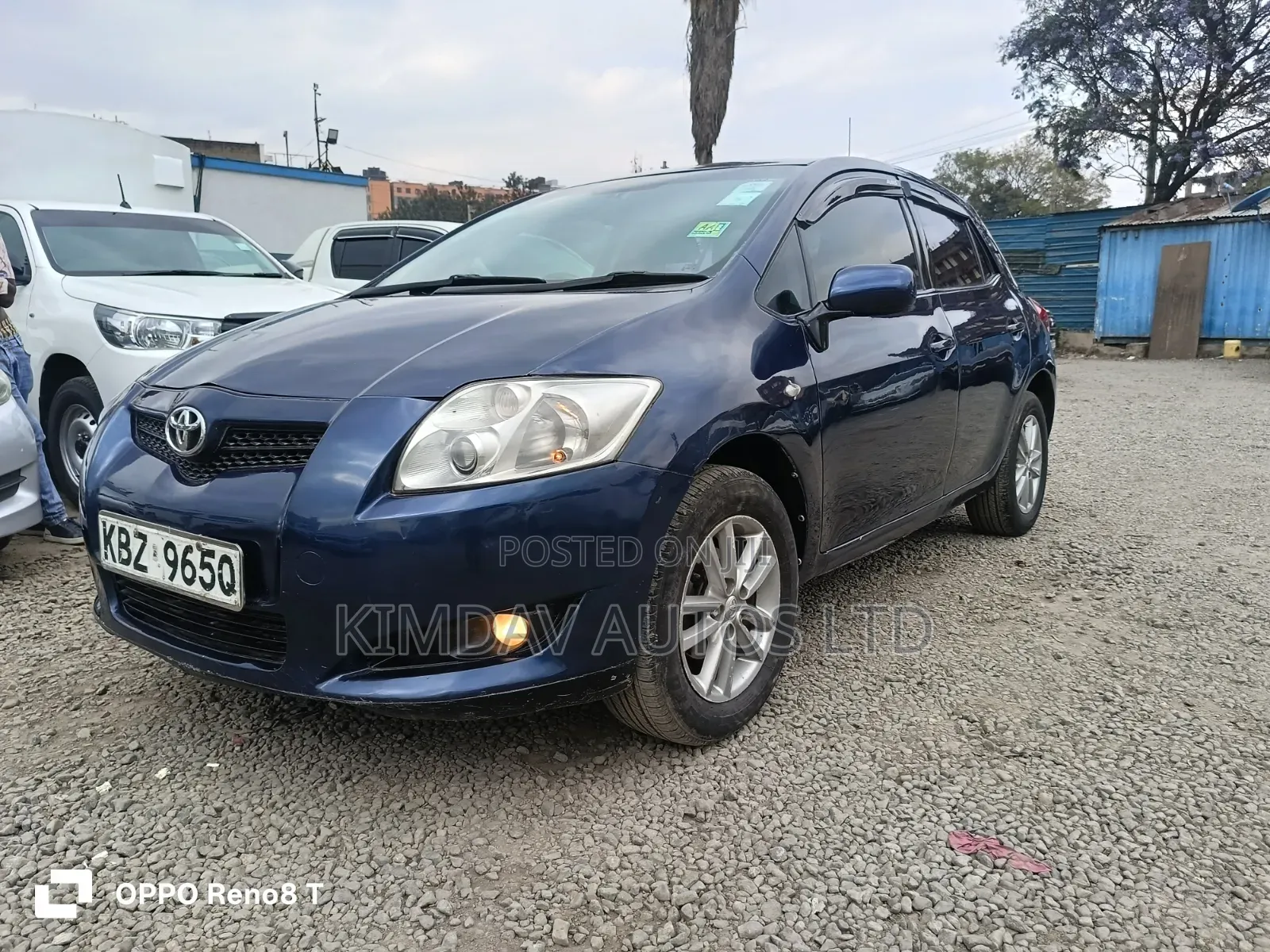 Toyota Auris 2008 Blue