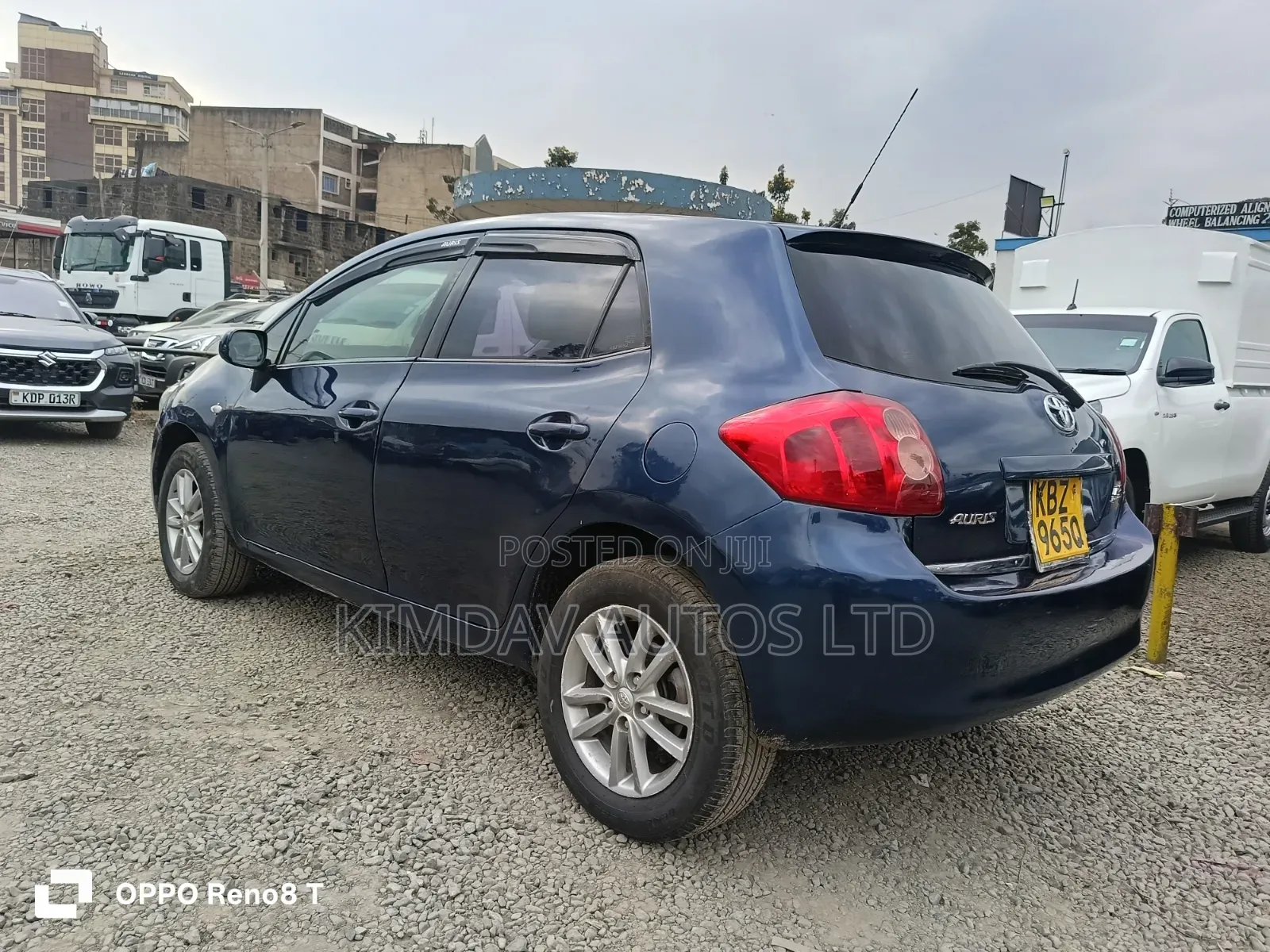 Toyota Auris 2008 Blue