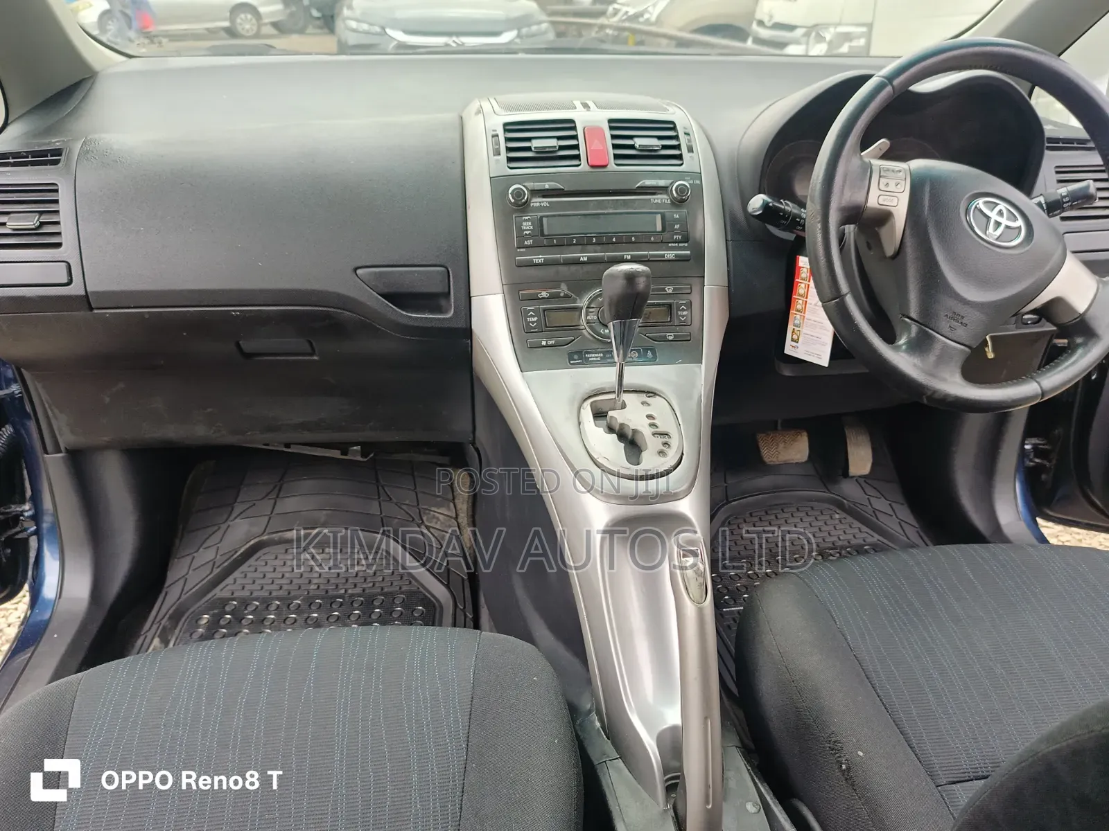 Toyota Auris 2008 Blue