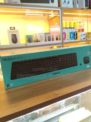 Logitech Mk235 Wireless and Mouse