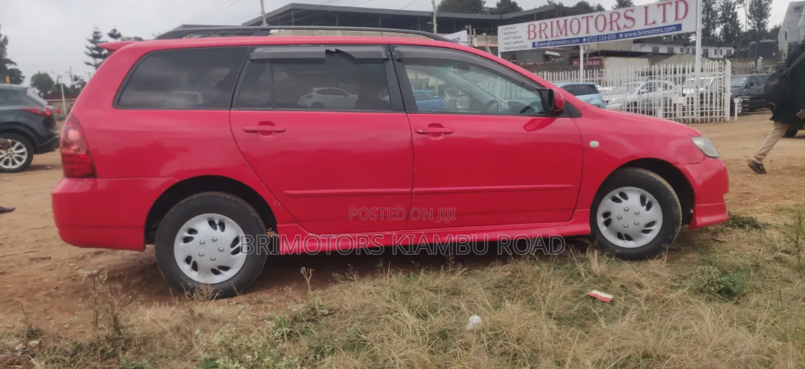 Toyota Corolla Fielder 2006 Red