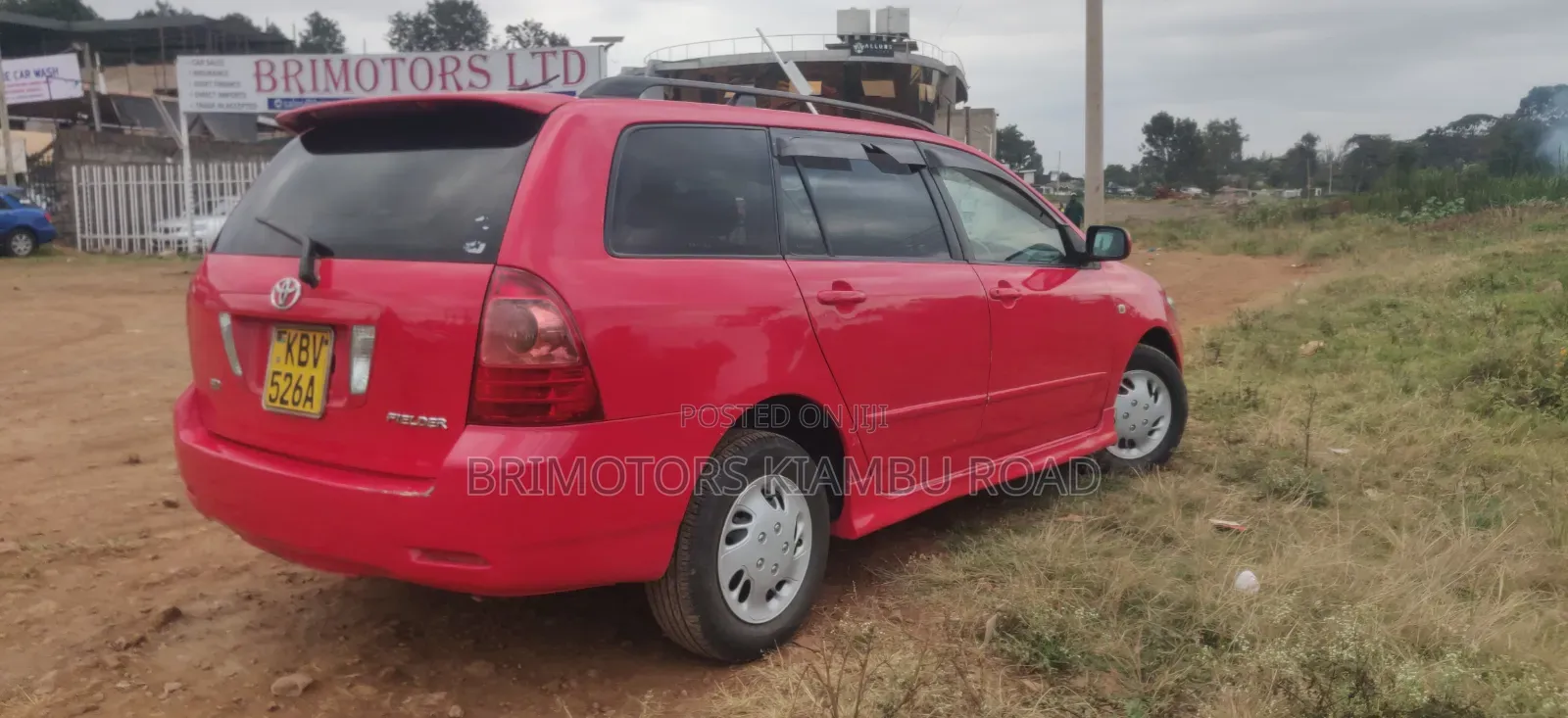 Toyota Corolla Fielder 2006 Red