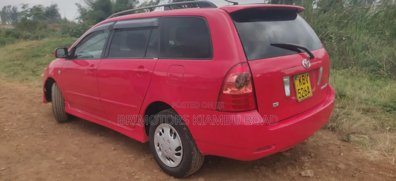 Toyota Corolla Fielder 2006 Red