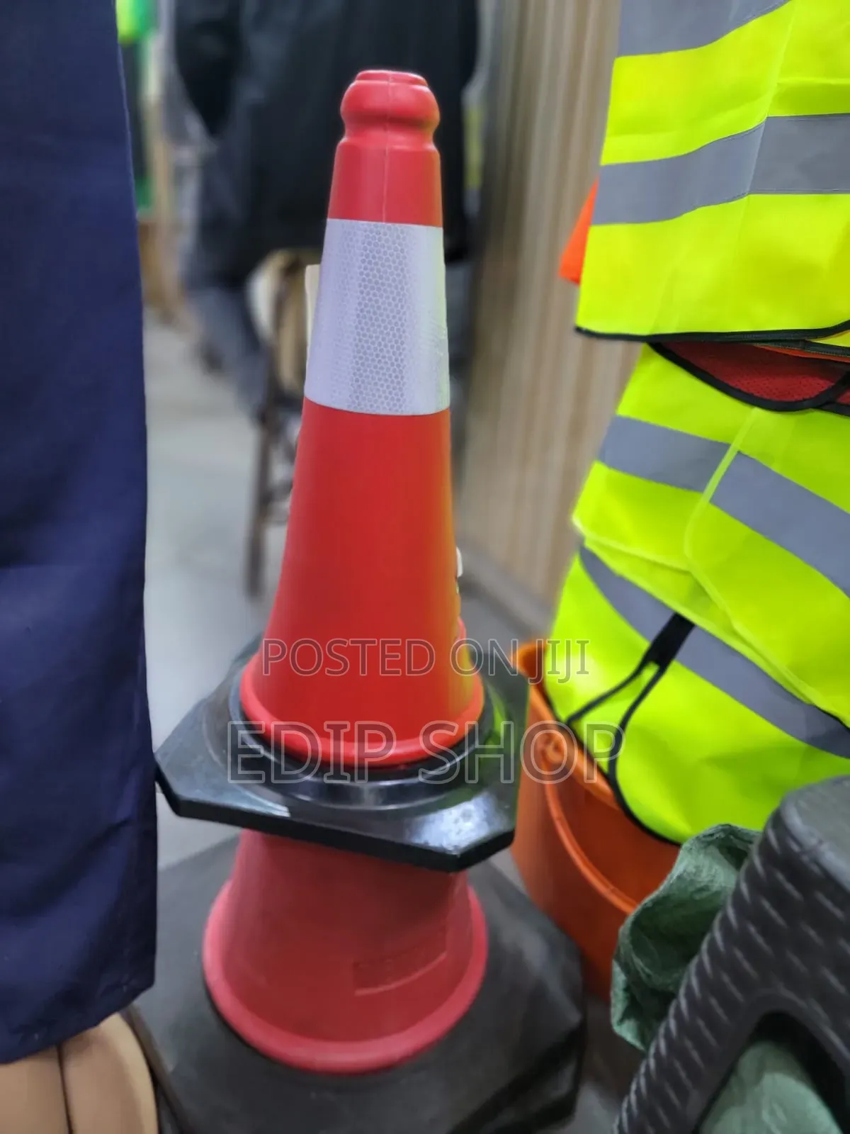 Traffic Cones for Safety.