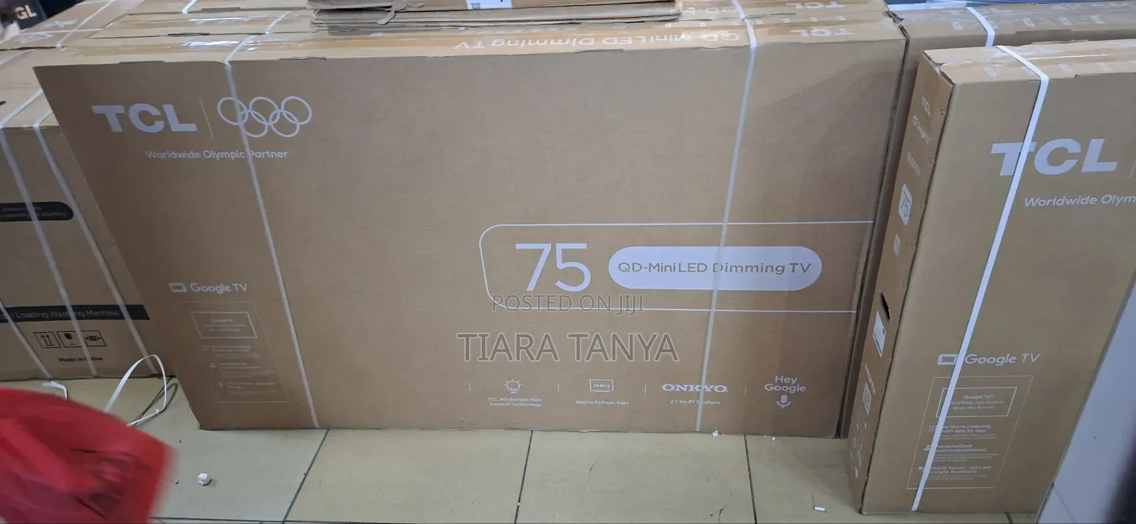 TCL 75 Inch Smart V6d Google TV