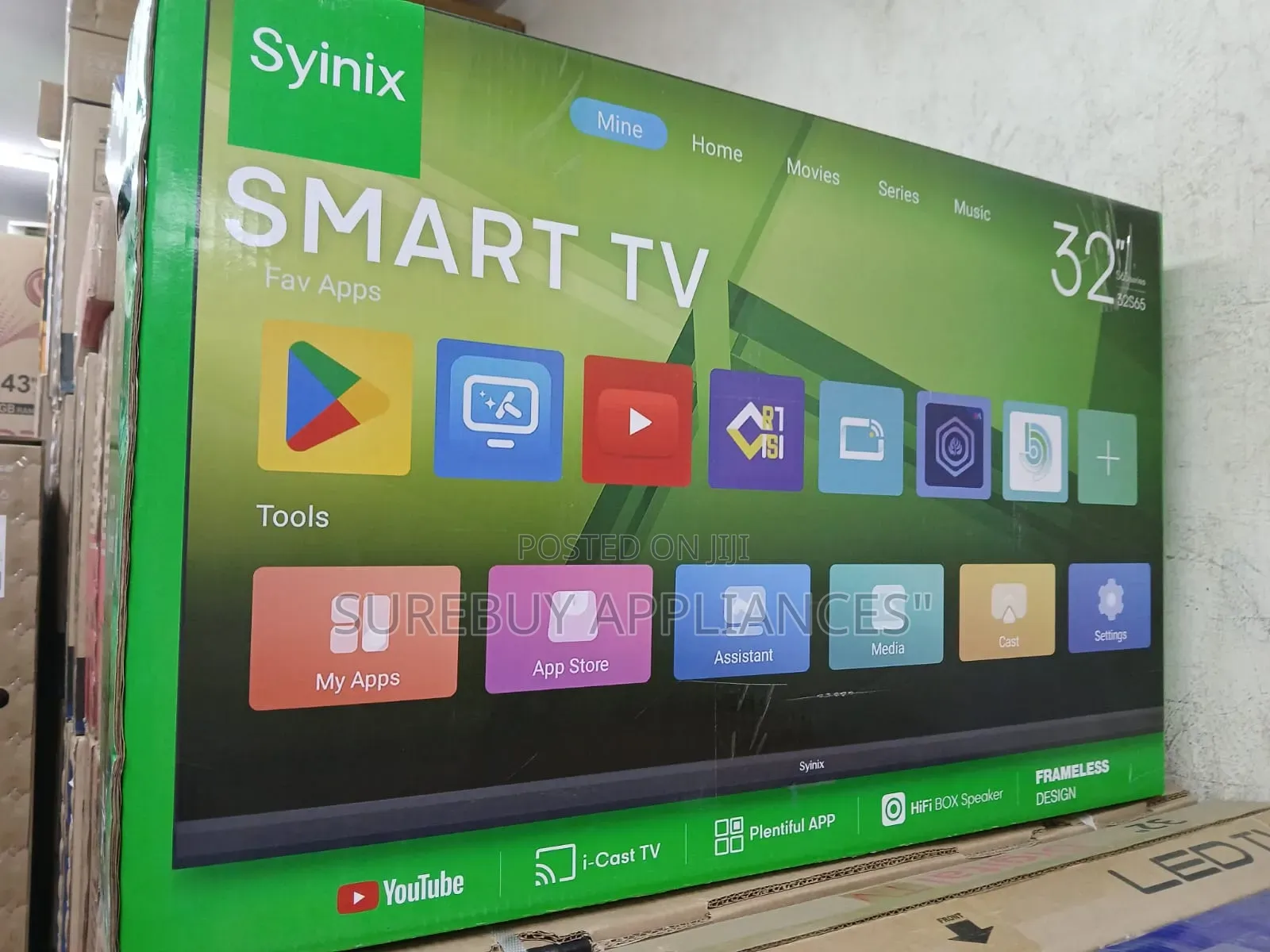 Synix 32 Inchs Smart Android TV