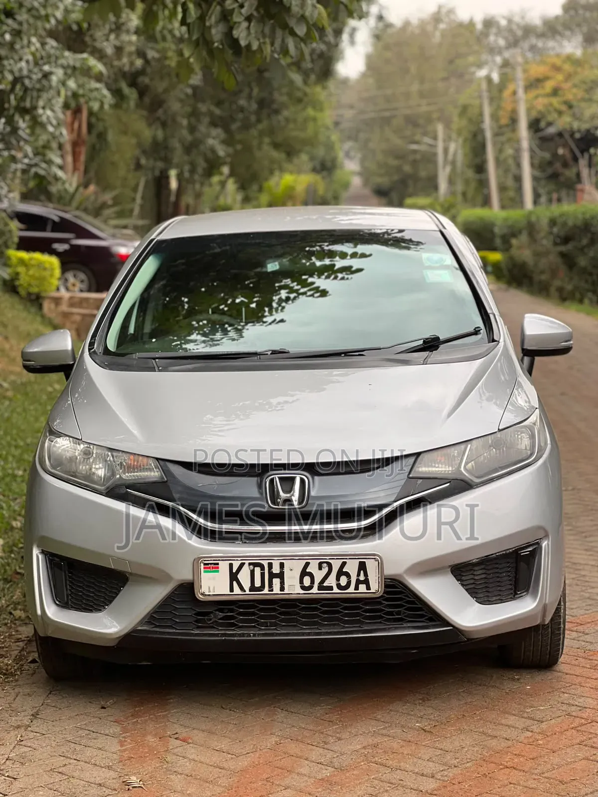 Honda Fit 2014 Silver