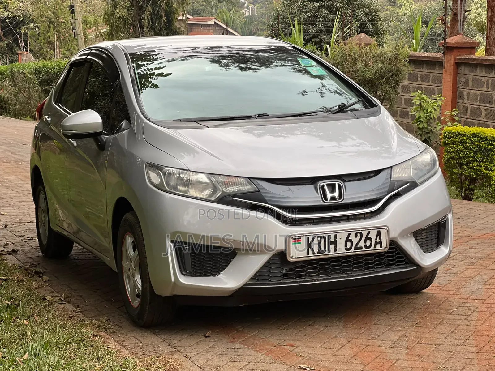 Honda Fit 2014 Silver